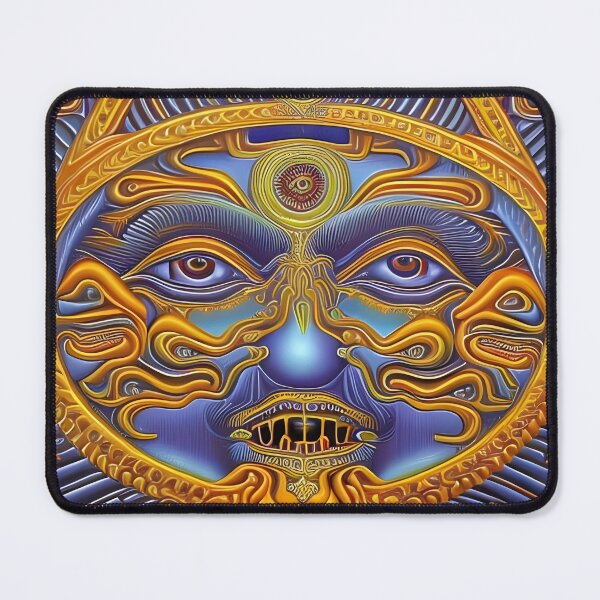 Item preview, Dosed in the Machine (21) - Trippy Psychedelic Sci Fi designed and sold by TheThirdEye.