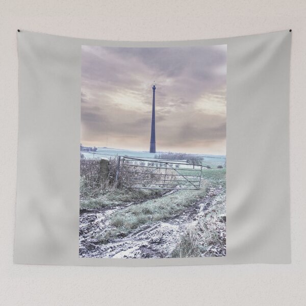 Item preview, Snowy Emley Moor Mast designed and sold by Alisonchambers2.