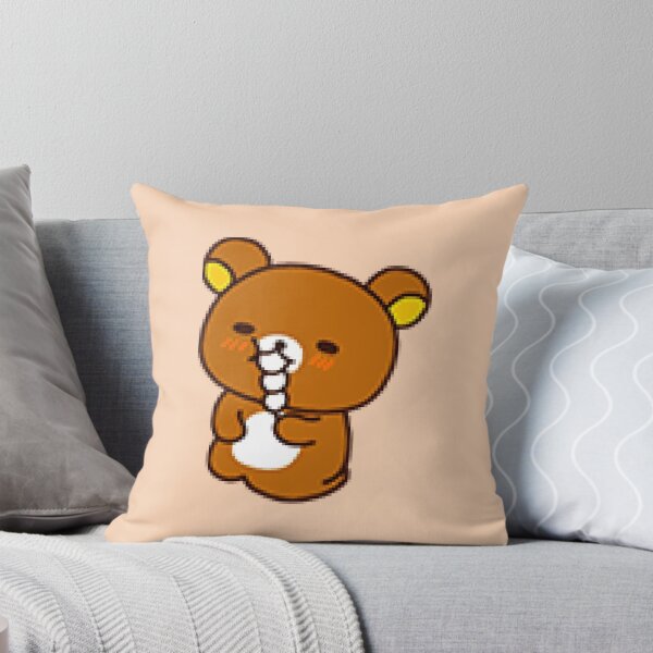 Item preview, Rilakkuma Eating Marshmallow designed and sold by ggpandele.
