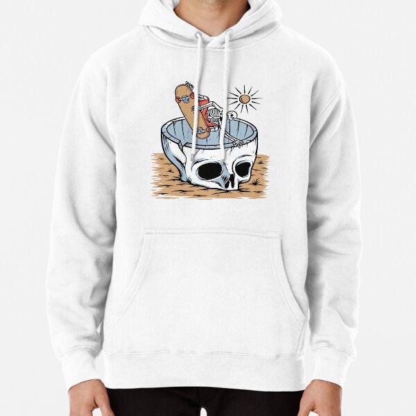 Skateboarding skeleton online hoodie