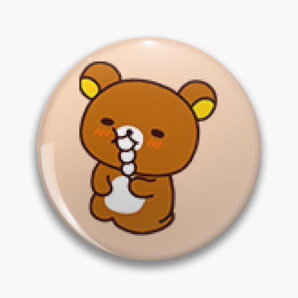 Item preview, Rilakkuma Eating Marshmallow designed and sold by ggpandele.