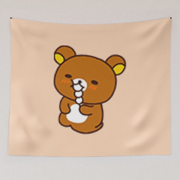 Item preview, Rilakkuma Eating Marshmallow designed and sold by ggpandele.