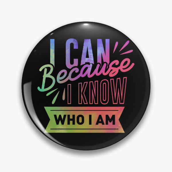 Item preview, I Can Because I Know Who I Am designed and sold by patternprint1.