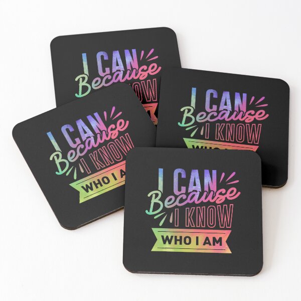 Item preview, I Can Because I Know Who I Am designed and sold by patternprint1.