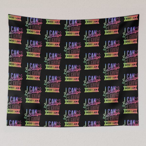 Item preview, I Can Because I Know Who I Am designed and sold by patternprint1.