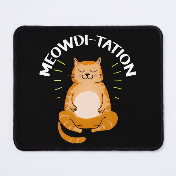 Item preview, Meowdi-tation designed and sold by FASHIONGALLERIA.