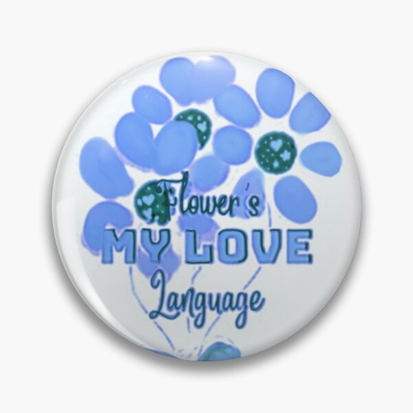 Item preview, Flower's My Love Language Argentenian Cornflower Blue Daisies  designed and sold by IvaRenee.