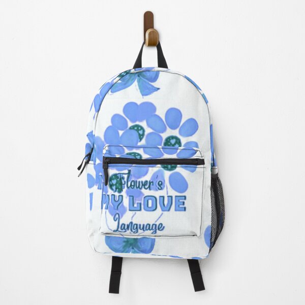 Item preview, Flower's My Love Language Argentenian Cornflower Blue Daisies  designed and sold by IvaRenee.