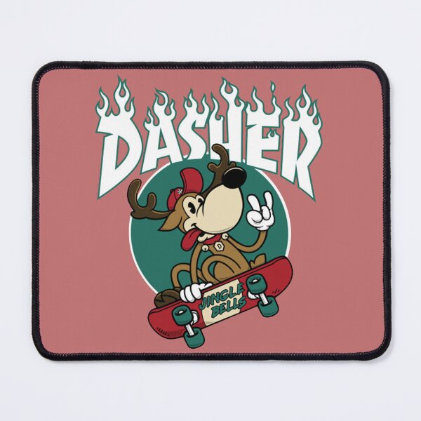Item preview, Skateboarding Reindeer Funny Xmas Cartoon designed and sold by swearnoodles.