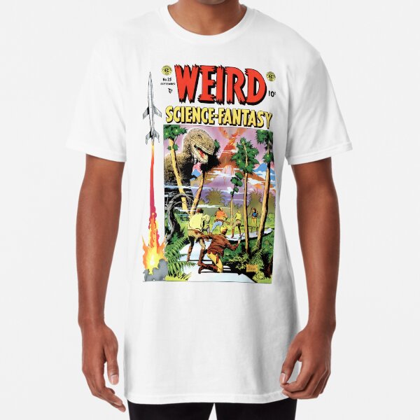 Vintage Classic Weird Science Fantasy no. 25 RETRO Long T-Shirt