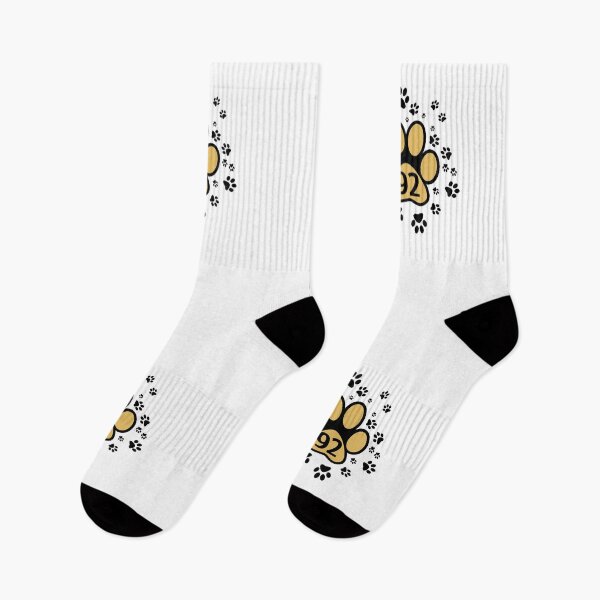 Item preview, 92 number with animal paws designed and sold by MadandMean.