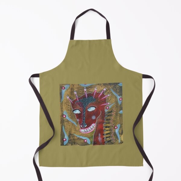 Item preview, Weird Horse Square Format designed and sold by BeaOutsiderArt.
