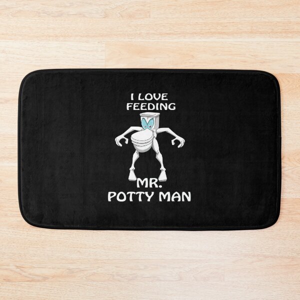 Item preview, I Love Feeding Mr. Potty Man designed and sold by wickedcartoons.