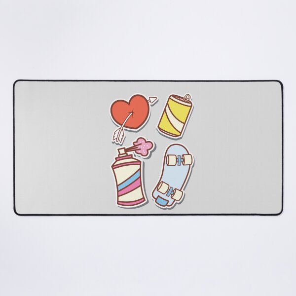 Item preview, Skateboard And Daily Objects designed and sold by swearnoodles.