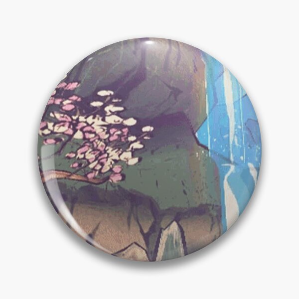 Artikelvorschau, Okami Videospiel Sakura Blossom Cherry Waterfall Rainbow entworfen und verkauft von kawaiicrossing.