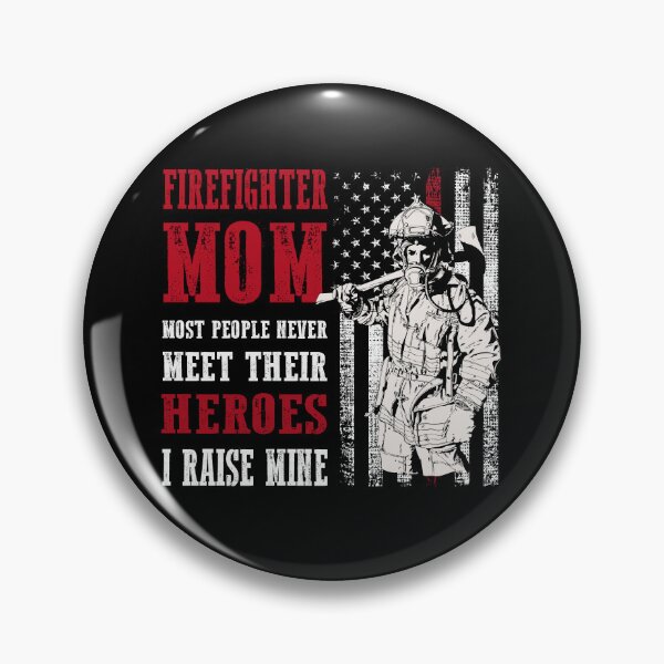 Item preview, Firefighter Mom Proud Mama Of Fireman Firefighting Heroes Mothers Day  designed and sold by MichalwSatterf.