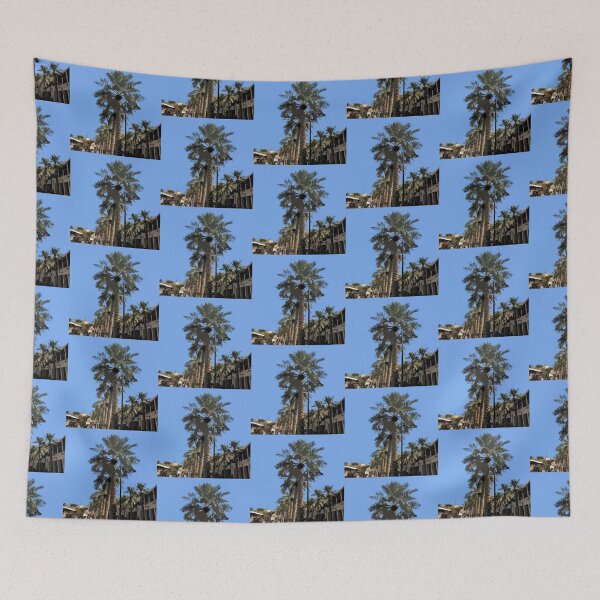 Item preview, Tropical Palm Trees at the Gulf Beach Marina in Kuwait designed and sold by ShopieHome.