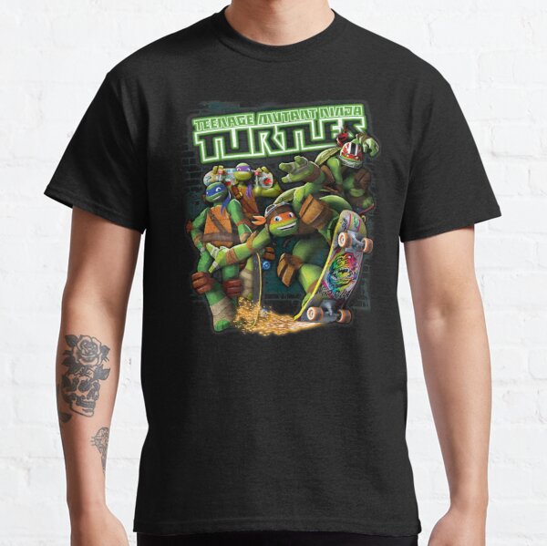 Teenage Mutant Ninja Turtles Skateboarding Group T-Shirt T-Shirt