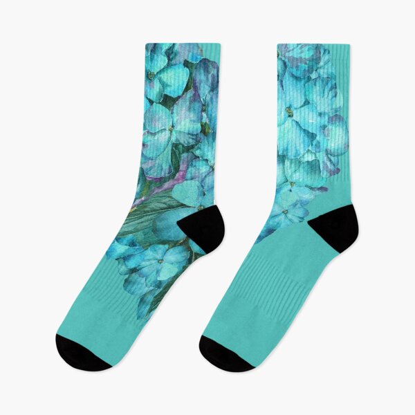 Aperçu de l'œuvre Coeur de nombreuses fleurs turquoise créée et vendue par IrinaIkar.