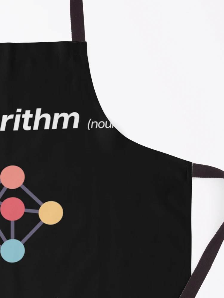 Thumbnail 3 of 6, Apron, Algorithm Programming design designed and sold by t1n3333.