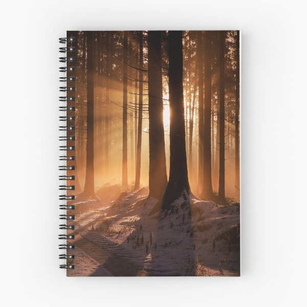 Item preview, Forest clearing in winter designed and sold by Pietschi2022.