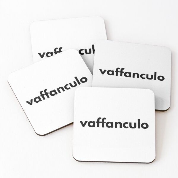 Item preview, VAFFANCULO Italian Sayings, Quotes, Expressions - Simple Black Writing designed and sold by sweary12.