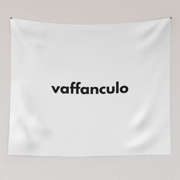 Item preview, VAFFANCULO Italian Sayings, Quotes, Expressions - Simple Black Writing designed and sold by sweary12.