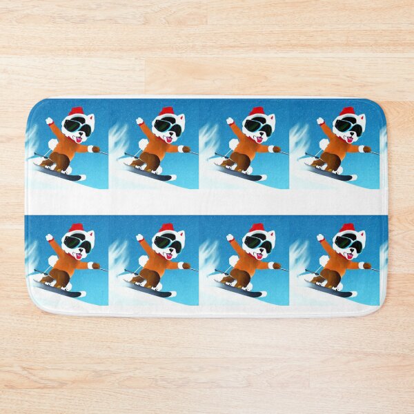 Item preview, Santa ski dog designed and sold by Alchemytshirts.