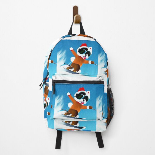 Item preview, Santa ski dog designed and sold by Alchemytshirts.