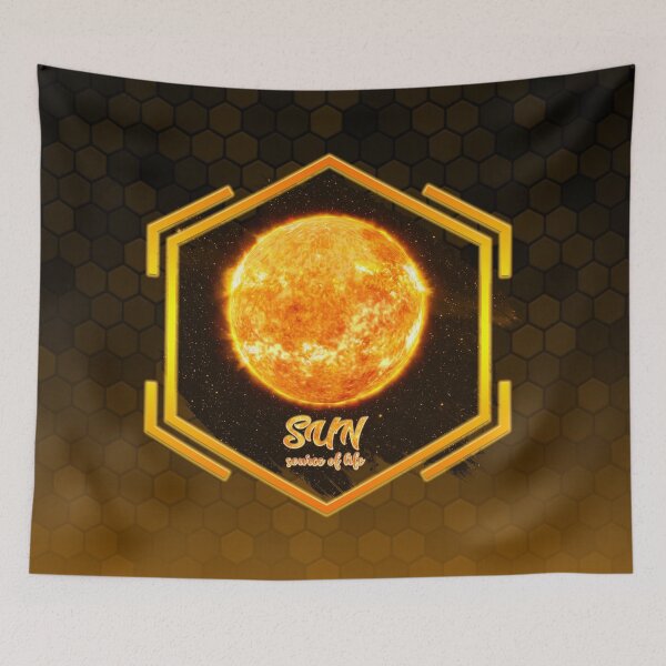 Item preview, Golden Sun our Home Star Artwork for Astronomy Lovers  designed and sold by DaVinciFeather.