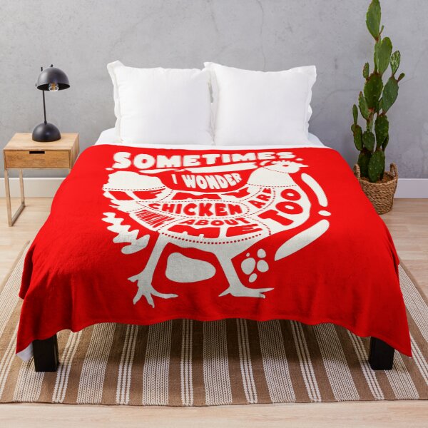 Item preview, Sometimes I Wonder If My Chickens Are Thinking About Me Too designed and sold by designerpriti.