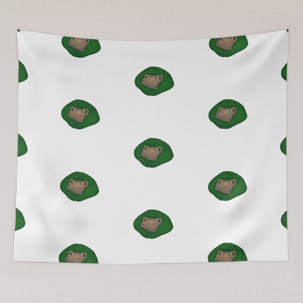 Item preview, Froggy Blanket designed and sold by threeeyebogfrog.