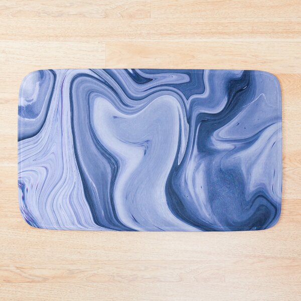 Item preview, Blue Liquid Marble Abstract Pattern,liquid granite,liquid quartz, designed and sold by Tamas Das.