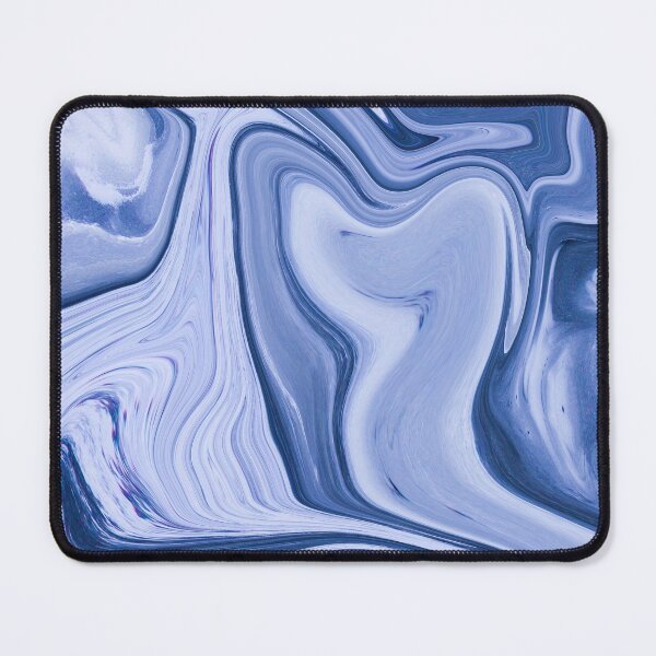 Item preview, Blue Liquid Marble Abstract Pattern,liquid granite,liquid quartz, designed and sold by Tamas Das.