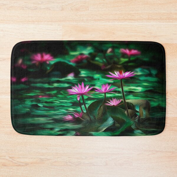 Item preview, Painted Pink Lotus Flowers designed and sold by Huskyyy Designs.