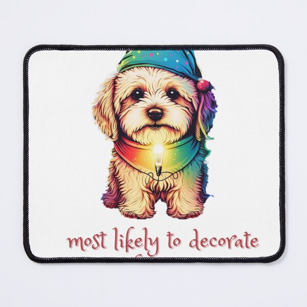 Item preview, most likely to decorate her dog designed and sold by printiesart.