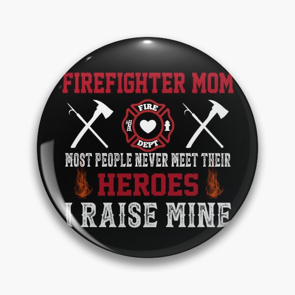 Item preview, Firefighter Mom Proud Mama Of Fireman Heroes Mothers Day  designed and sold by MichalwSatterf.