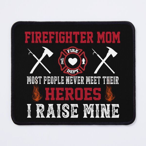 Item preview, Firefighter Mom Proud Mama Of Fireman Heroes Mothers Day designed and sold by MichalwSatterf.