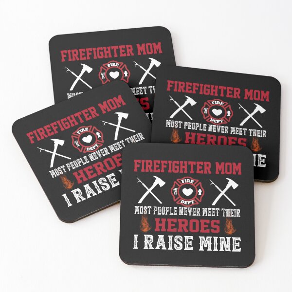 Item preview, Firefighter Mom Proud Mama Of Fireman Heroes Mothers Day  designed and sold by MichalwSatterf.