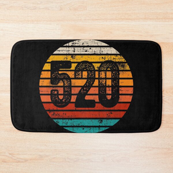 Item preview, Distressed Vintage Sunset 520 Area Code designed and sold by Gold Wings Tees.