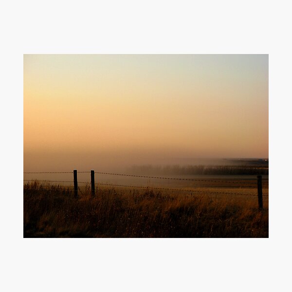 Sunset Mist Photographic Print