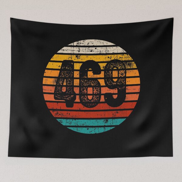Item preview, Distressed Vintage Sunset 469 Area Code designed and sold by Gold Wings Tees.