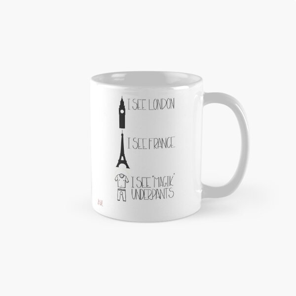 Item preview, I see London, I see France, I see "Magik" underpants, design by Gwen Haroldsen designed and sold by Exmo Merch.