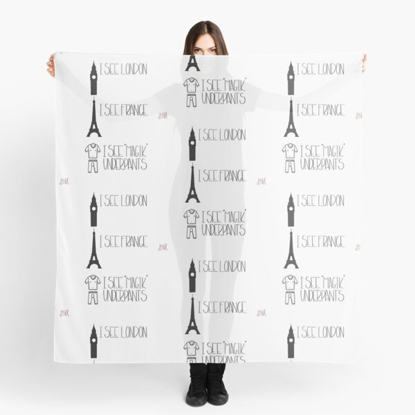 Item preview, I see London, I see France, I see "Magik" underpants, design by Gwen Haroldsen designed and sold by Exmo Merch.