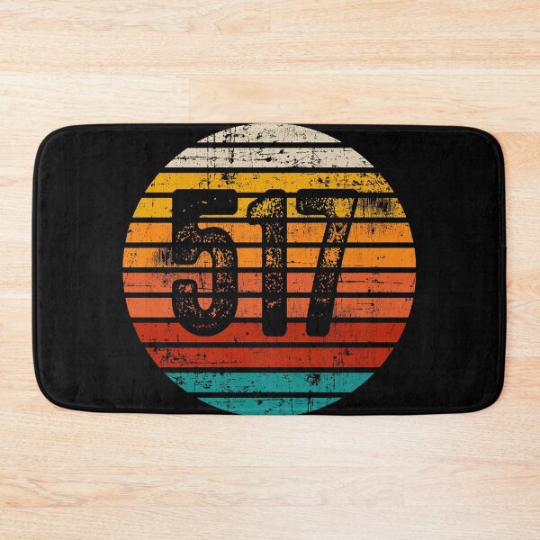 Item preview, Distressed Vintage Sunset 517 Area Code designed and sold by Gold Wings Tees.