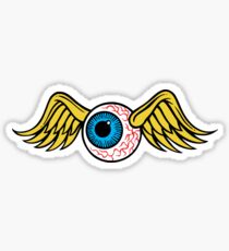 Flying Eyeball Sticker