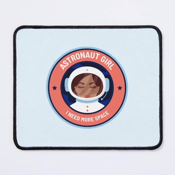 Item preview, Girl Power The Astronaut Girl Sticker Design designed and sold by majnate.