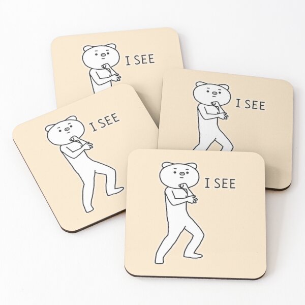 Item preview, Betakkuma Bear I See Meme designed and sold by fatherfarm.