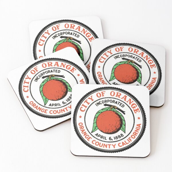 Item preview, Orange, CA City Seal designed and sold by HighPack.