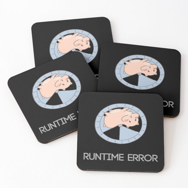 Item preview, Runtime error coding cute hamster wheel design  designed and sold by t1n3333.